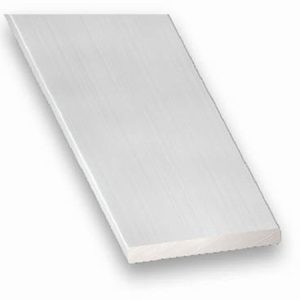 Flat Anodised Aluminium 25x2mm x 1mtr