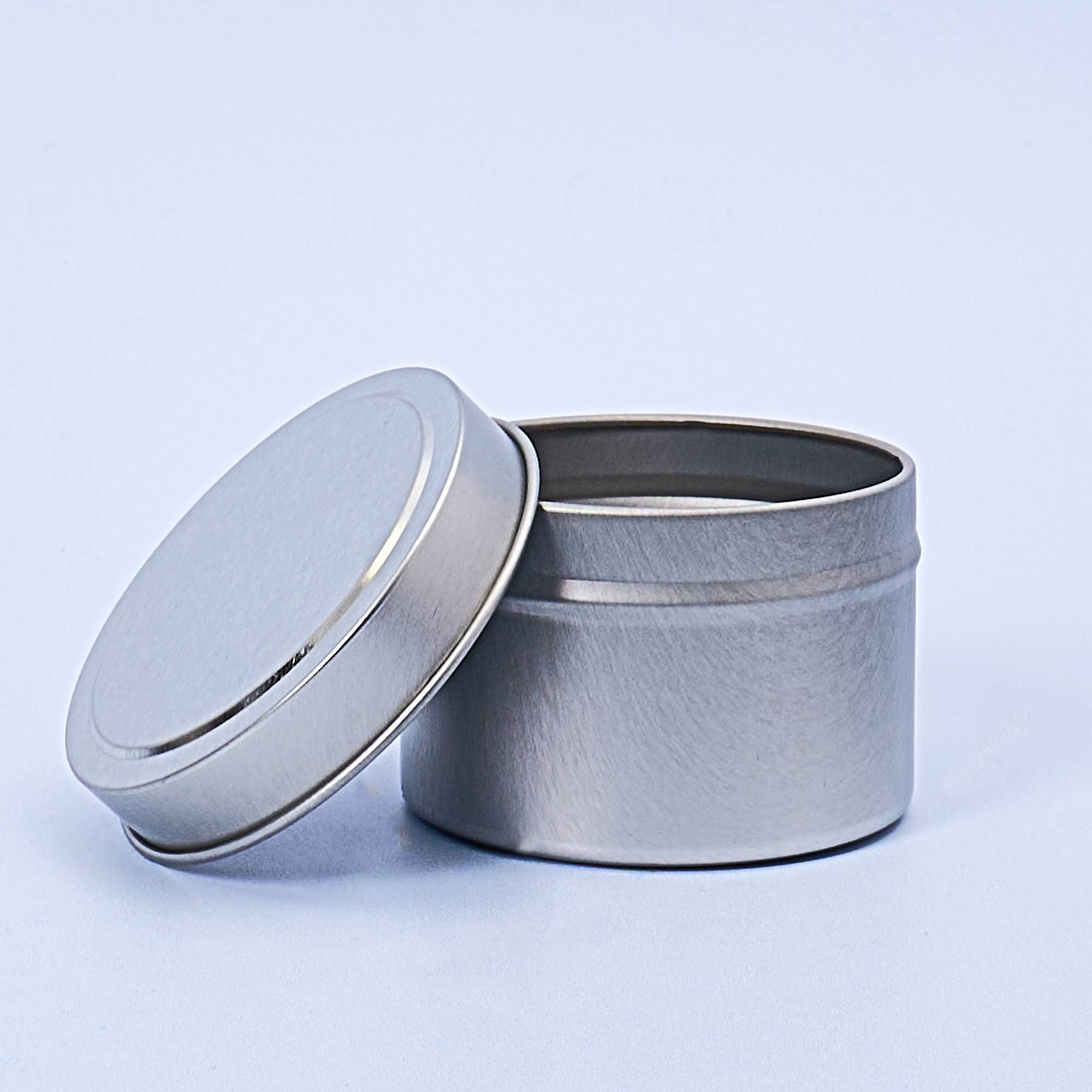 12cl Silver Candle Tins – Box of 12 - Image 3