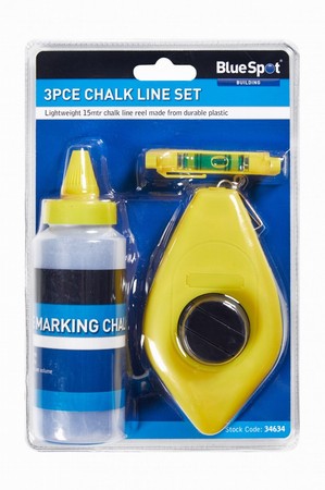 BlueSpot Chalk Line Set 3 pc