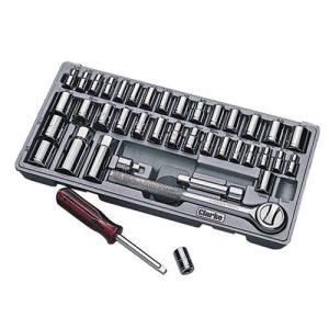Clarke CHT149 41-Pce ¼” & 3/8″ Dr. Socket Set
