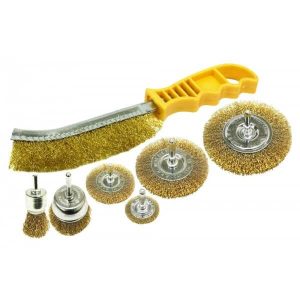 Rolson 7pc Wire Brush Set 24895