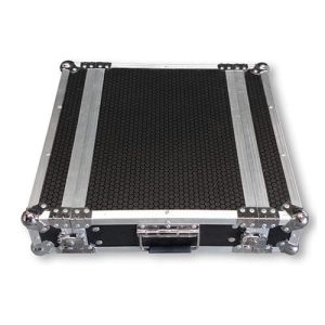 2U Foam Suspended Rack Flight Case – Depth 507mm