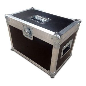 Pioneer S-DJ08 speaker flightcase holds 2