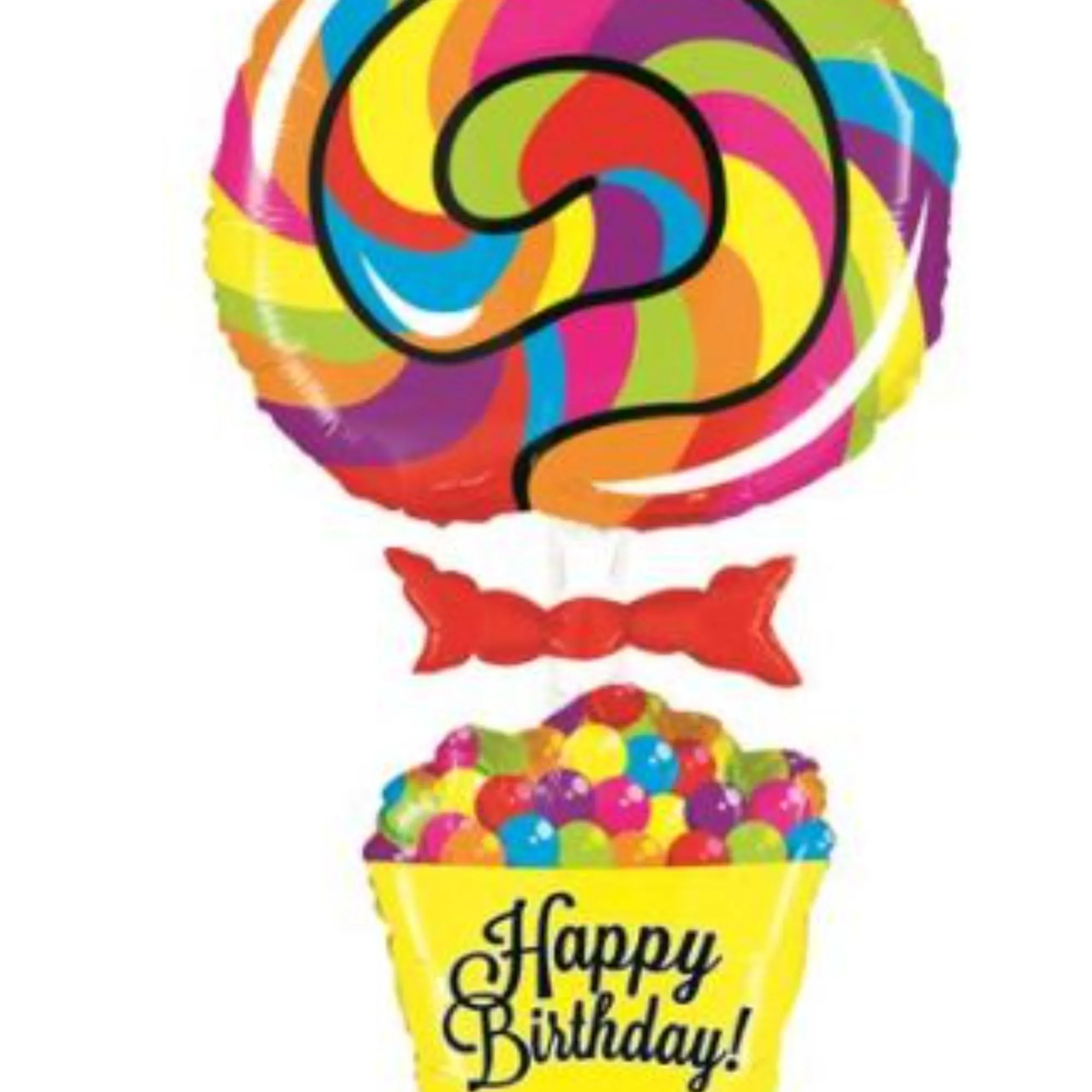 35015-P Lollipop Birthday 40″ Single Pack