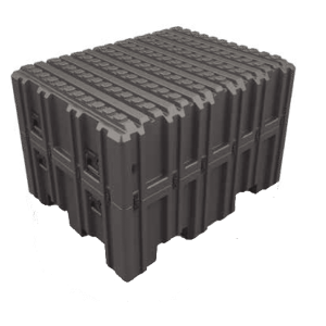 SuproBox R Series 160125-5134F Case with Forklift Skids