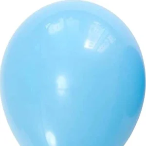 80018UN 12″ Premium Latex Balloons Cool Blue Pack Of 10
