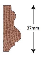 Dado 37x14mm (METRE)