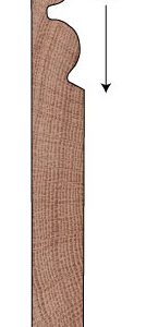 Skirting 170x21mm (METRE)