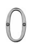 Numeral Face Fix 76mm No.0 Polished Chrome (EACH)
