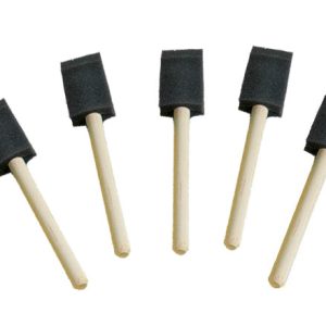 CHESTNUT Foam Brush 25mm (PK 5)