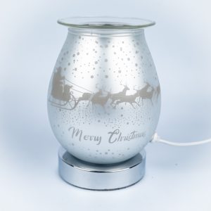 Wax Warmer Christmas Scene Lamp