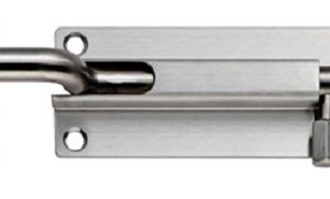 Necked Barrel Bolt 150x38mm Stainless Steel (EACH)