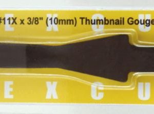 FLEXCUT SK926 476022 Sk ThuMBnail Gouge No11 x 3/8in (10mm) (EACH)