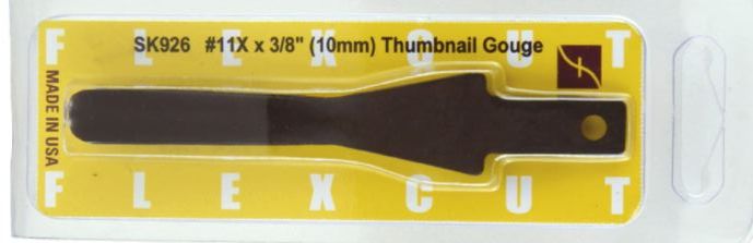 FLEXCUT SK926 476022 Sk ThuMBnail Gouge No11 x 3/8in (10mm) (EACH) - Image 2