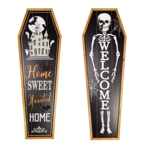 HA248912 1.2m Floor Standing MDF Coffin Choice of 2