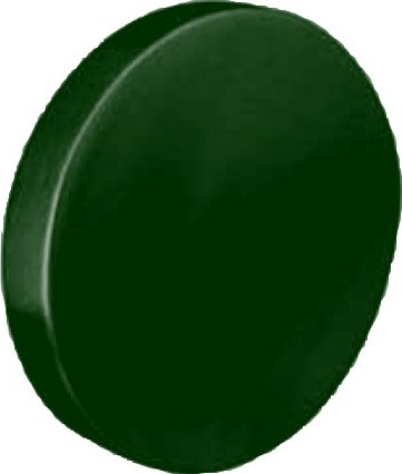 HEWI 306.BL.70 Escutcheon Blank (52×9) Dark Green Nylon (PAIR) - Image 2
