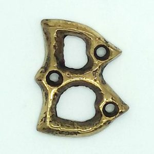 KIRKPATRICK B1976/B +B1976/B Letter 1.3/4 ‘b’ Antique Brass (EACH)