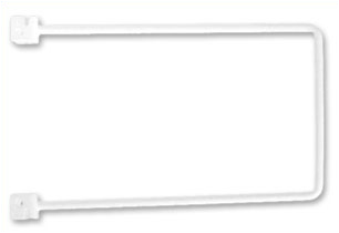 Twinslot Bookend 150mm (6in) Off-White (PAIR) - Image 2