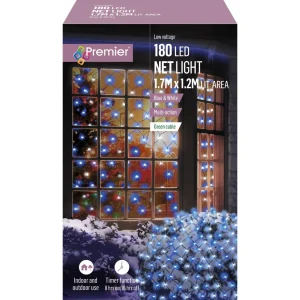 LV122741BW 1.75×1.2m 180L Multi Action Net Light Blue – White LEDs