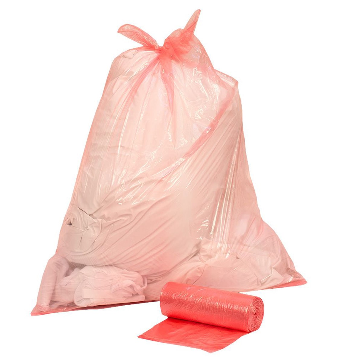 Red Fully Dissolvable Laundry Bag - Image 2