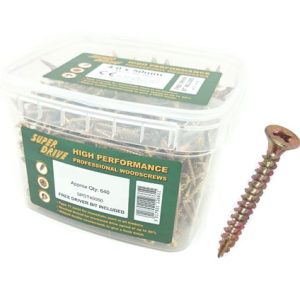 Superdrive Pozi CSK Screw 5.0x60mm Pk350 YZ (PK 350)