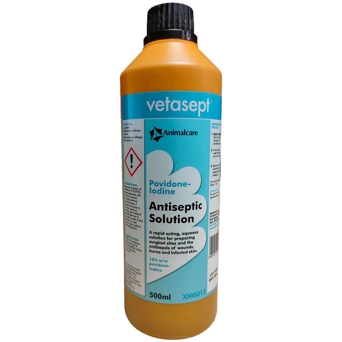 Vetasept Povidone-Iodine Antiseptic Solution - Image 2