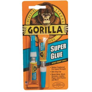 GORILLA SUPER GLUE  2x 3g tubes