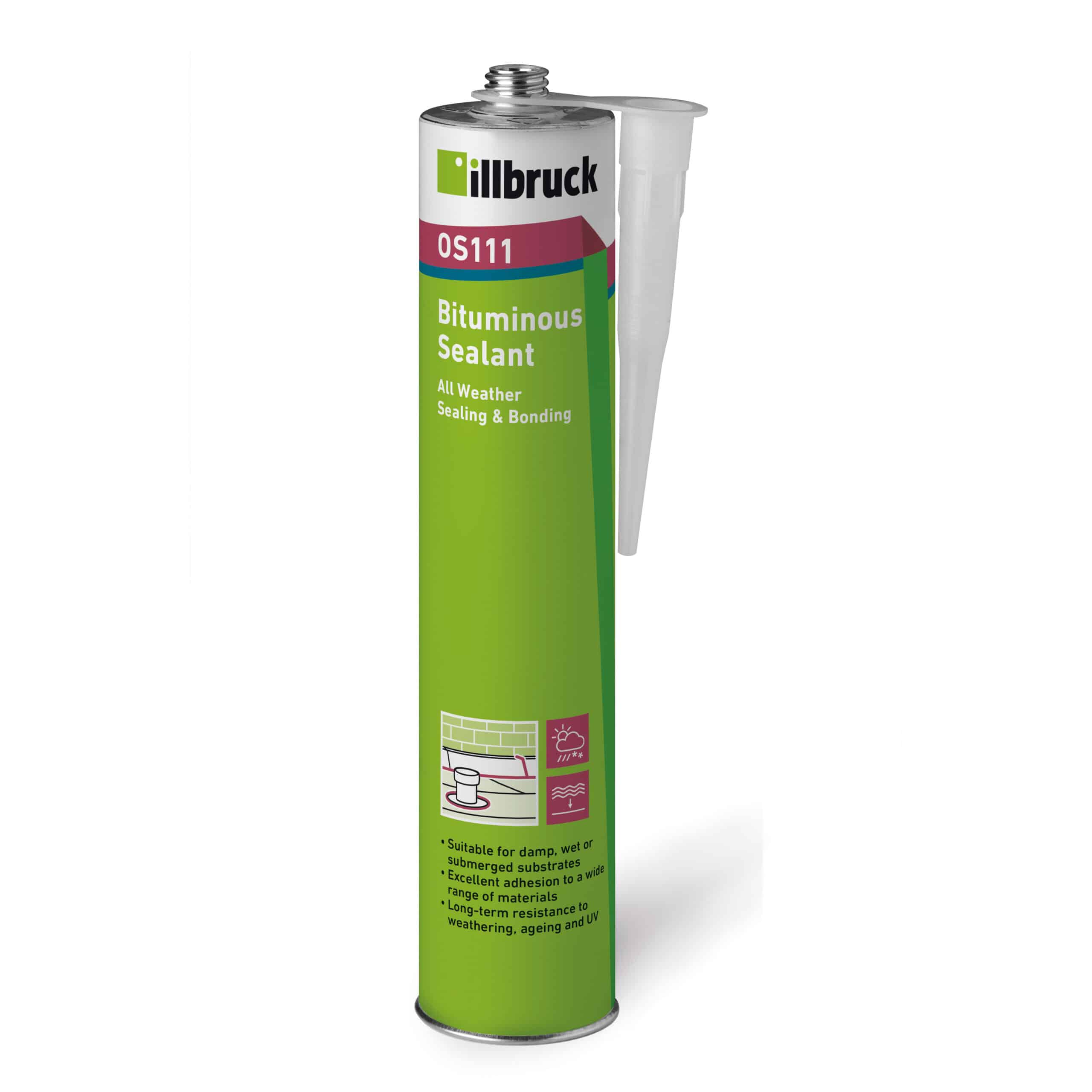 illbruck OS111 Bituminous Sealant Black 310ml