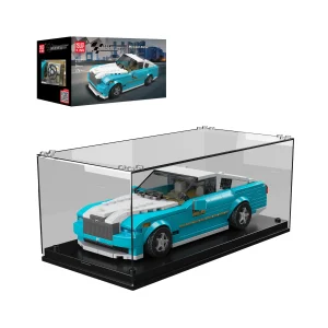 Mould King 27071 Black Badge Classic Car + Showcase Building Brick Model 476pcs