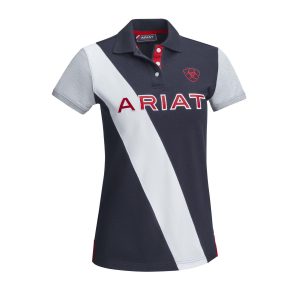ARIAT WOMENS POLO SHIRT LILAC